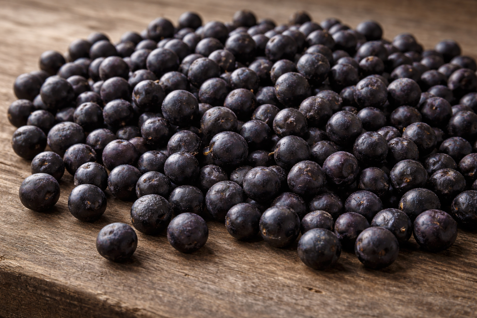 Fresh açaí berries representing our commitment to premium Brazilian ingredients
